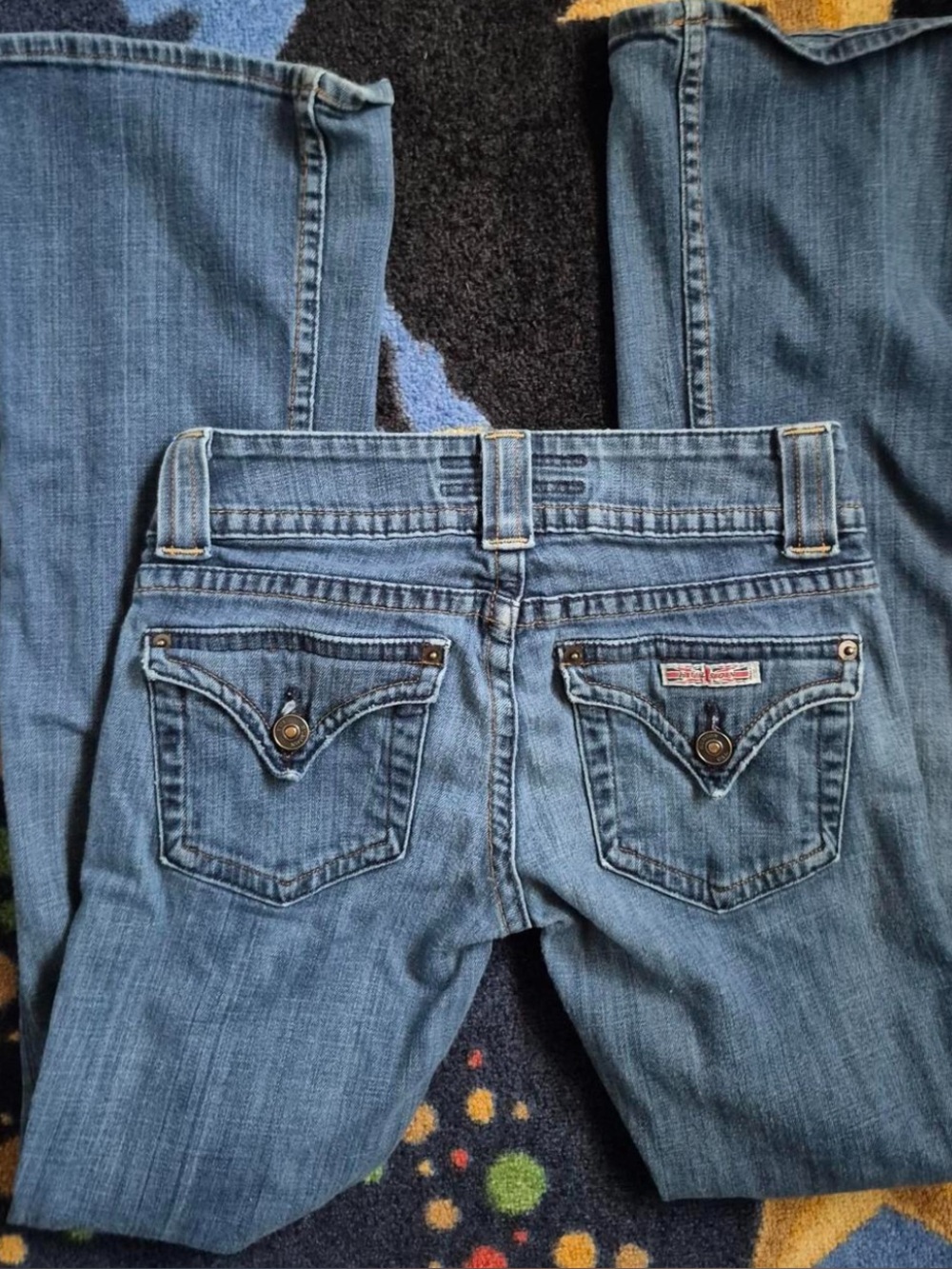 Vintage Hudson Jeans Women's Light Blue Bootcut Denim